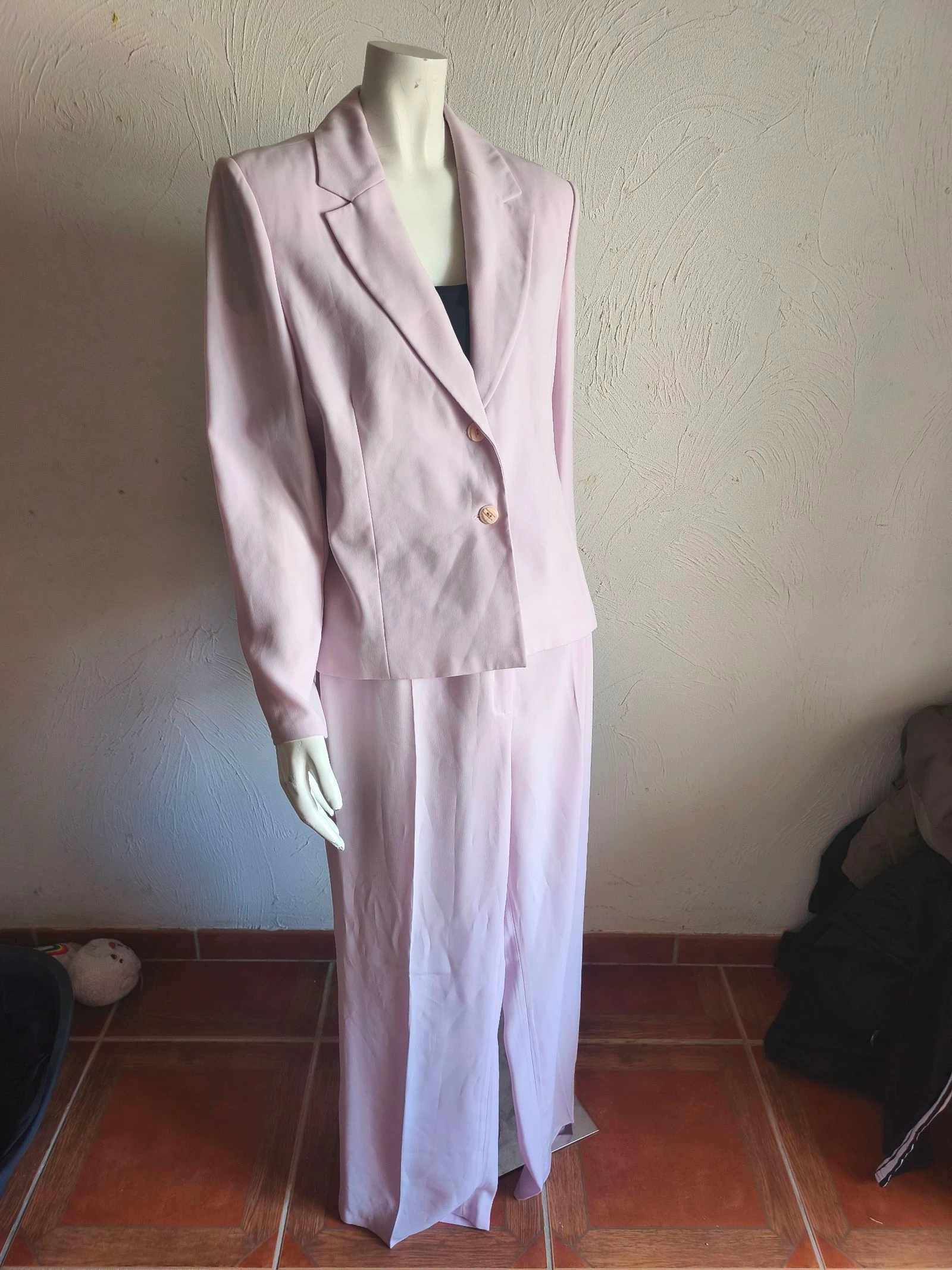 Tailleur lila 